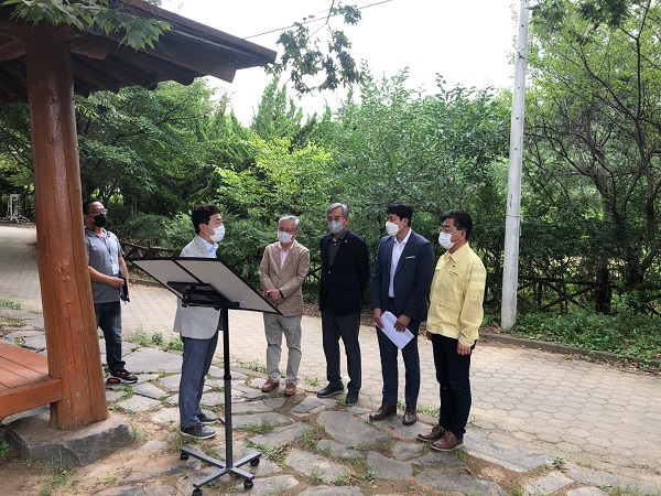 경기도의회 김포지역 도의원들이 특별조정교부금 확보를 위해 현장점검에 나섰다.(사진=김포시청)